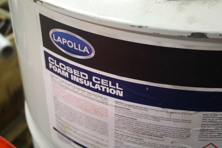 434957-8 Barrels with Lapolla insulation