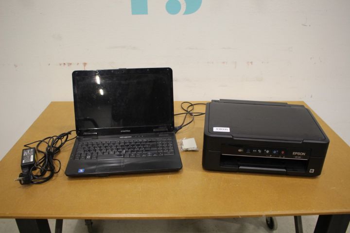 430335-1 Bärbar dator Acer eMachines E525 och skrivare Epson XP-212