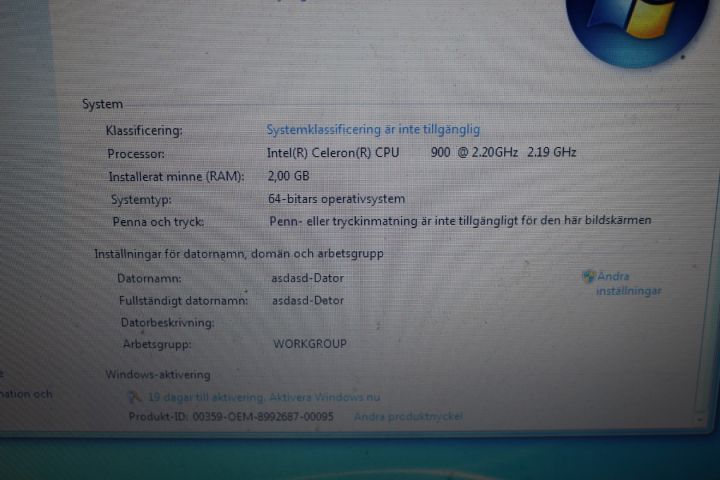 430335-8 Bärbar dator Acer eMachines E525 och skrivare Epson XP-212