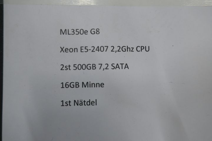 433244-5 Server HP ML350 G8