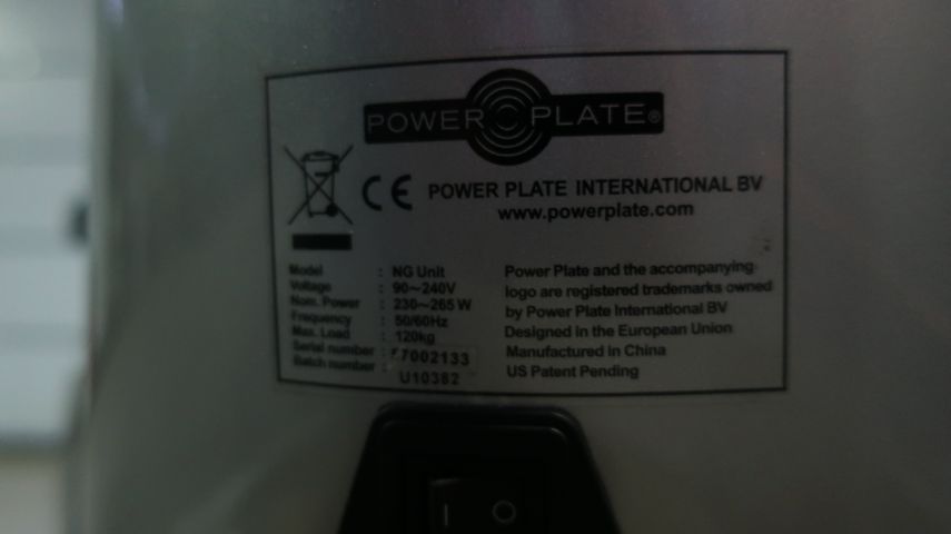 378627-8 Power plate pro 5