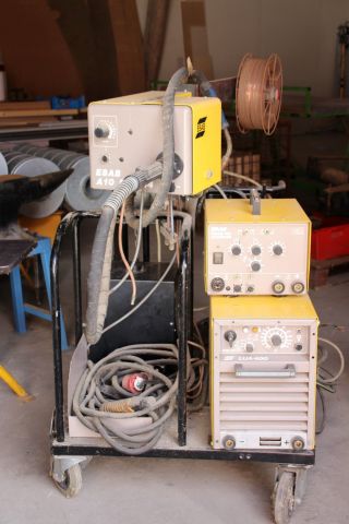 443501-1 Svetsstation ESAB LUA 400, TIGAID 315, A-10 MEH 44, OCE 2H