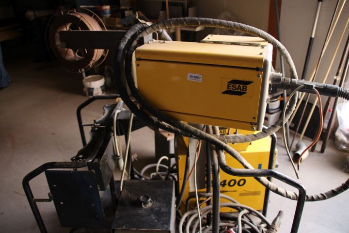 443501-3 Svetsstation ESAB LUA 400, TIGAID 315, A-10 MEH 44, OCE 2H
