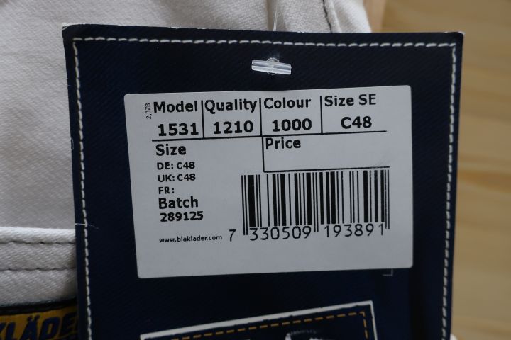 431022-8 10 pcs Painter trousers Blåkläder 1531