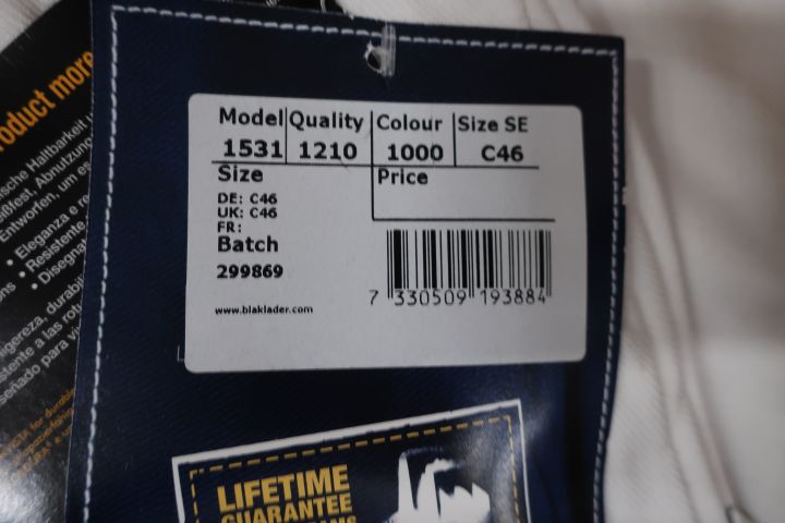 431022-17 10 pcs Painter trousers Blåkläder 1531