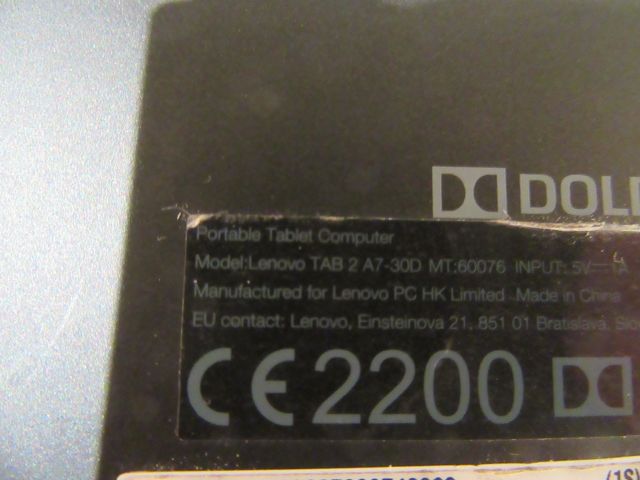 414201-3 Lenovo Tab 2 A7-30D