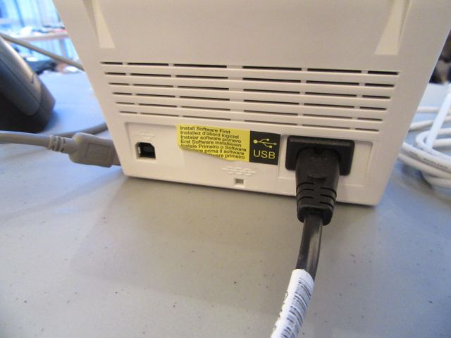 415568-5 Label printer and 4 scanner guns
