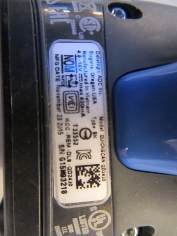415568-8 Label printer and 4 scanner guns