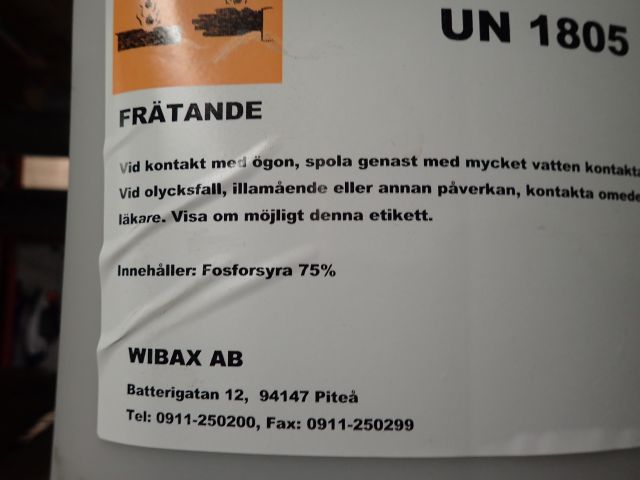 403604-5 PHOSPHORIC aCID