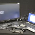 443340-1 HP Elitebook 8540p, 27 "Samsung Synmaster 850, HP Dock