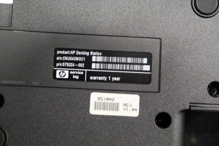 443340-11 HP Elitebook 8540p, 27 "Samsung Synmaster 850, HP Dock