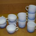 444403-1 Kahla mugs and cups 6pcs + 6pcs