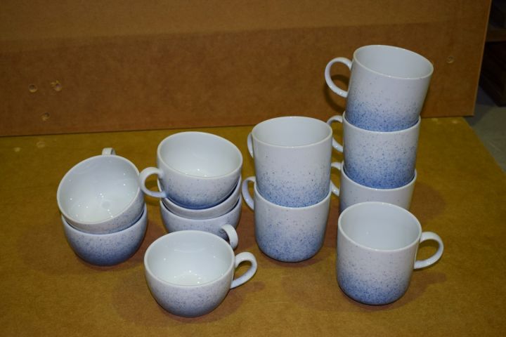 444403-1 Kahla mugs and cups 6pcs + 6pcs