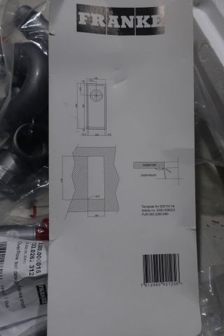 410102-7 Franke Sirius sink - Free shipping