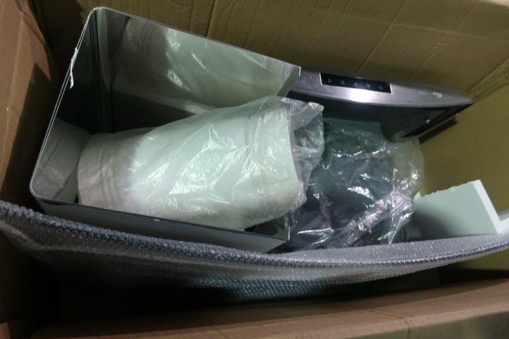 444479-7 Kitchen fan Thermex Derby / Optica 662 Stainless steel 90