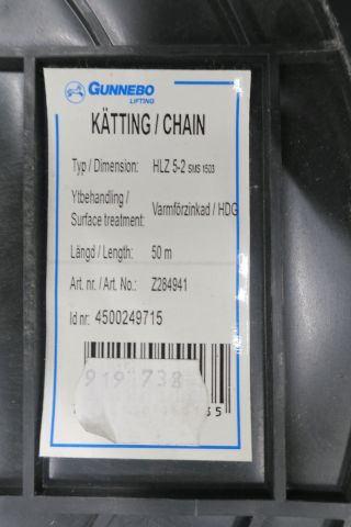 444531-2 2-wheel chain Gunnebo HLZ 5-2 sms 1503