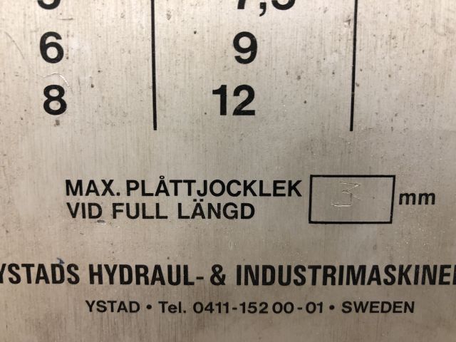 401495-4 Foldingmachine Ystad KME 2000 x 3