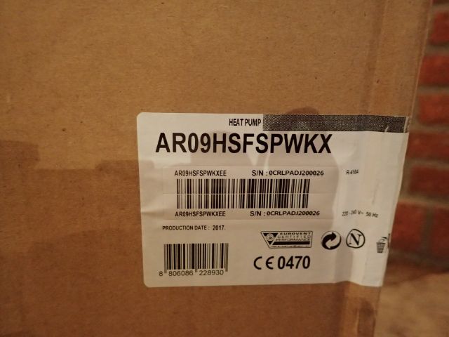 403816-5 Air heat pump SAMSUNG