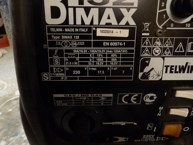 414250-7 Telwin Bimax 132 velder