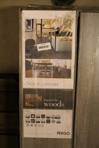 443380-3 Laminate floor, Pergo, Silver gray-oak, 12 packs