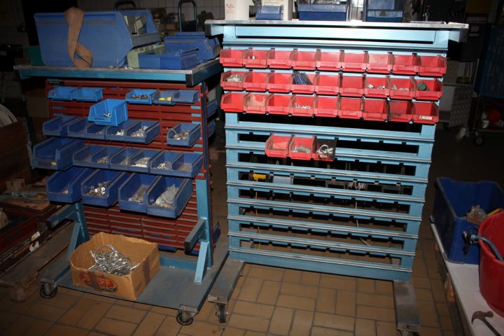 445119-1 Sortiment förvaringsvagnar, 2st