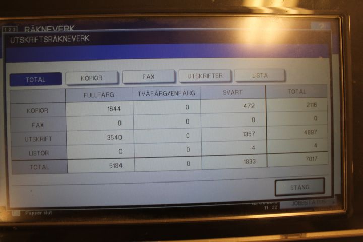 445885-10 Multifunktionsskrivare OKI ES7470