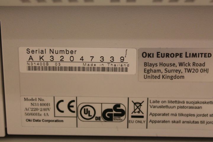 445885-17 Multifunktionsskrivare OKI ES7470