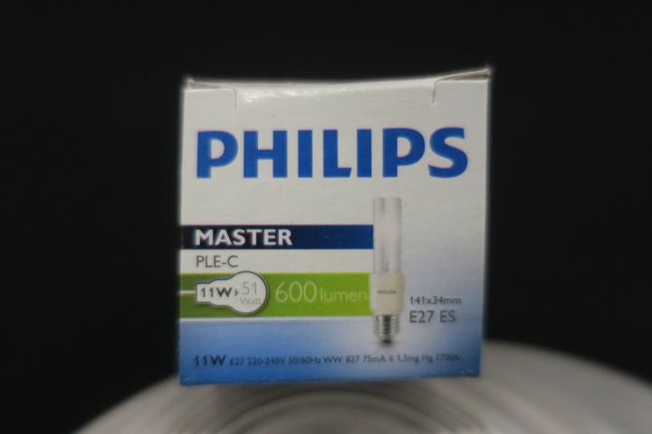 440724-5 18 Philips Master PLE-C 11W 600lm, E27