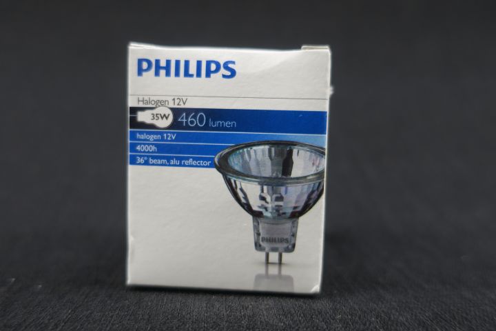 440735-1 10 Philips Halogen 12V 35W 460lm GU5,3
