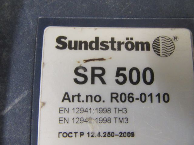 414296-10 Personal protection fan, Sundström 500 with two batteries and extra protective mask