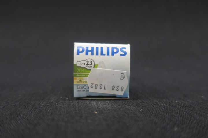 440790-5 21 st Philips EcoClassic 18W 204lm E14
