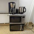 414328-1 3st Mikrovågsugnar, kaffekvarn, bryggare m.m.