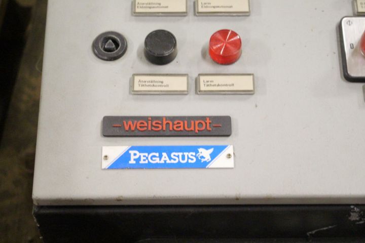 443416-7 Gas and oil burner, Weishaupt, 3 pcs