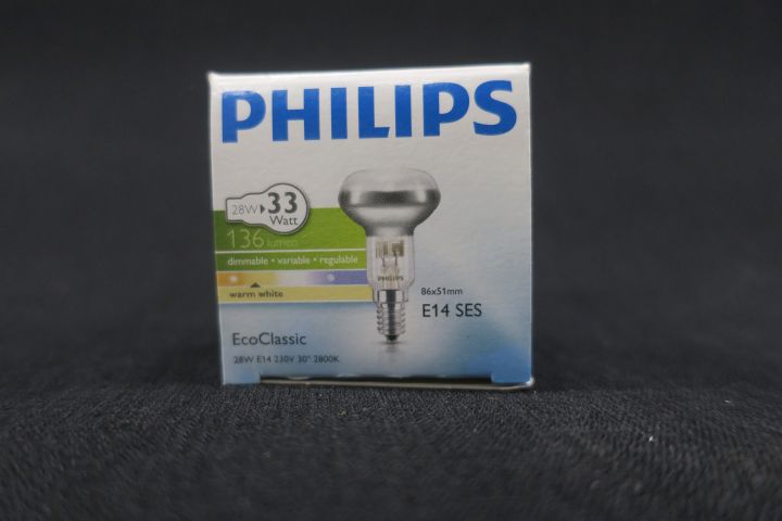 446623-5 35 st Philips EcoClassic 28W 136lm E14