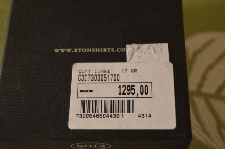 419149-4 Eton cufflinks