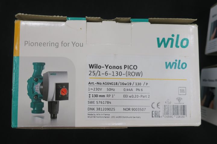 444751-2 Cirkulationspump Wilo-Yonos PICO 25/1-6-130 (ROW)