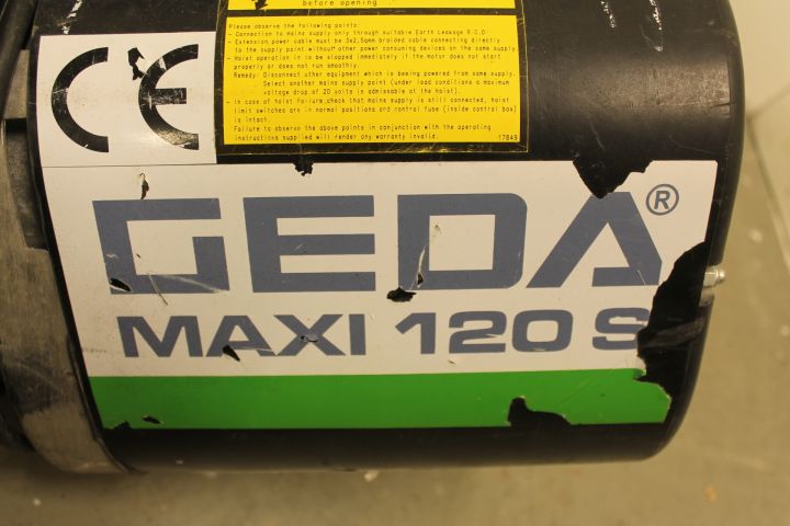 448571-2 Construction vinch Geda Maxi 120S