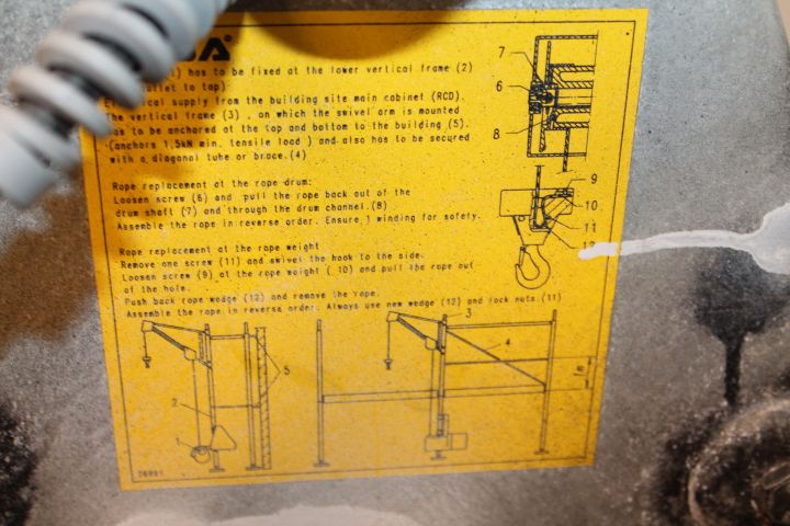 448571-5 Construction vinch Geda Maxi 120S
