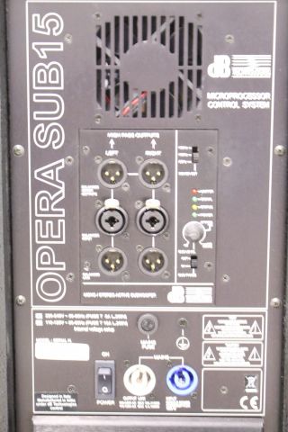 438343-6 Subwoffer dB Tecknologies, Opera Sub 15, NY!