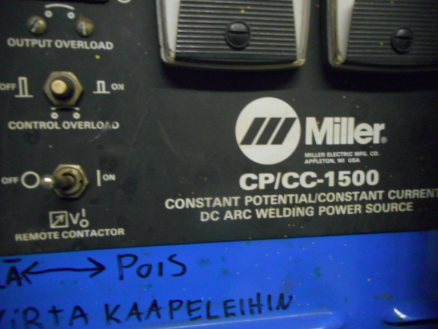 448881-7 Miller CP/CC 1500 power source