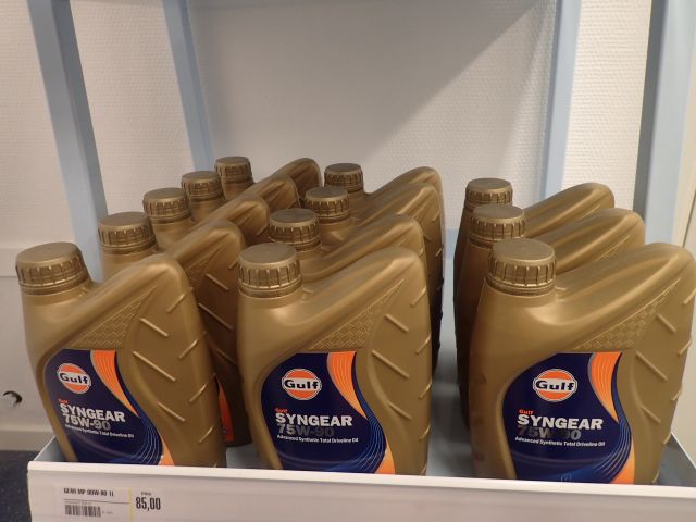 401088-1 12 liter gear oil Gulf syngear 75W-90