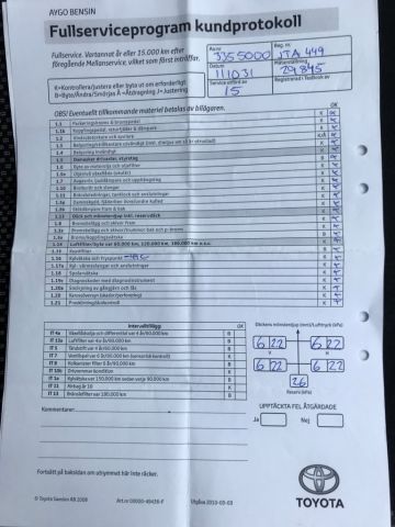 433528-24 Toyota AYGO 1.0 BLUE LINE VVT-I -09