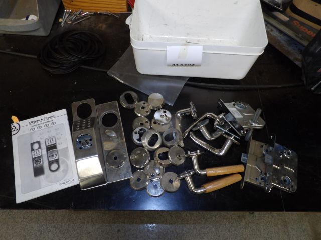 414492-1 Door lock with code mm