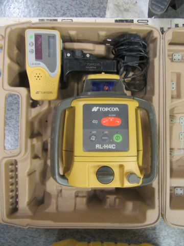 414450-2 Construction laser - Topcon RL-H4C with stand, meter and measuring stick