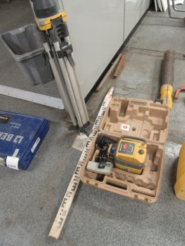 414450-1 Construction laser - Topcon RL-H4C with stand, meter and measuring stick