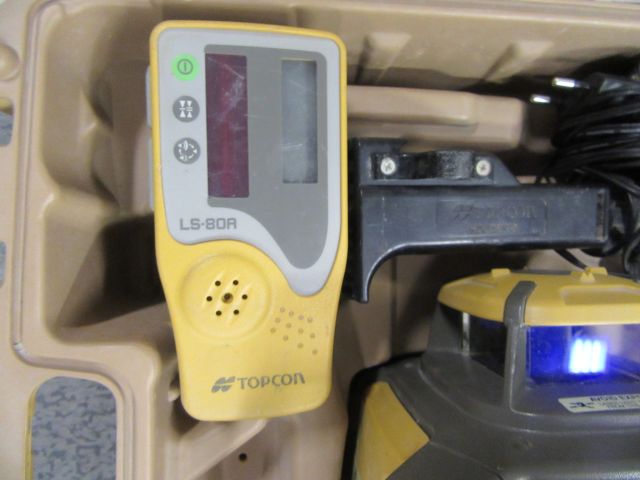 414450-4 Construction laser - Topcon RL-H4C with stand, meter and measuring stick