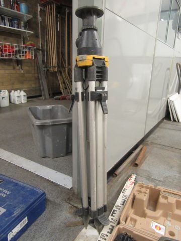 414450-5 Construction laser - Topcon RL-H4C with stand, meter and measuring stick