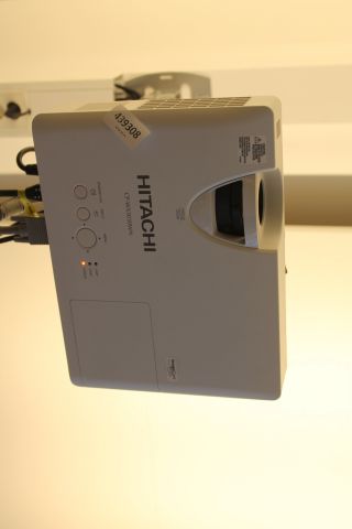 439308-7 Hitachi projector and projector screen