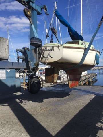 450561-14 Suslen, Race Yacht, Hurley, 20 feet keel boat