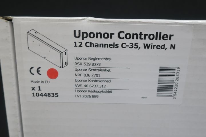 449127-3 Control Center Uponor Controller 12 Channel C-35